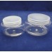 450ml oval empty cosmetic jar in plastic(FJ450-A)